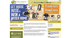 Desktop Screenshot of iowafinanceauthority.gov